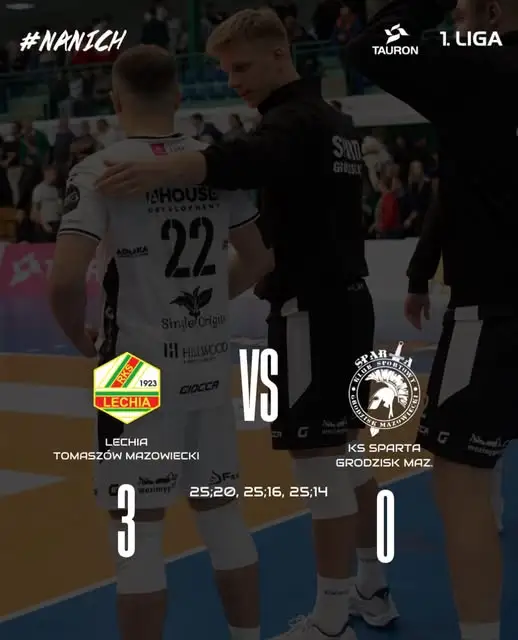 Sparta Grodzisk Mazowiecki przegrywa z Lechią Tomaszów Mazowiecki w 7. kolejce TAURON 1. Ligi