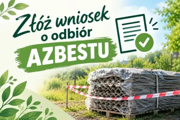 Gmina Baranów: do 30 października można składać wnioski na odbiór azbestu
