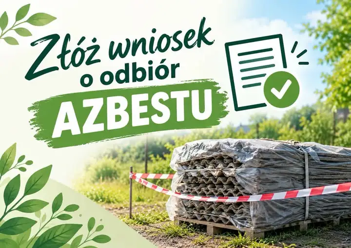 Gmina Baranów: do 30 października można składać wnioski na odbiór azbestu